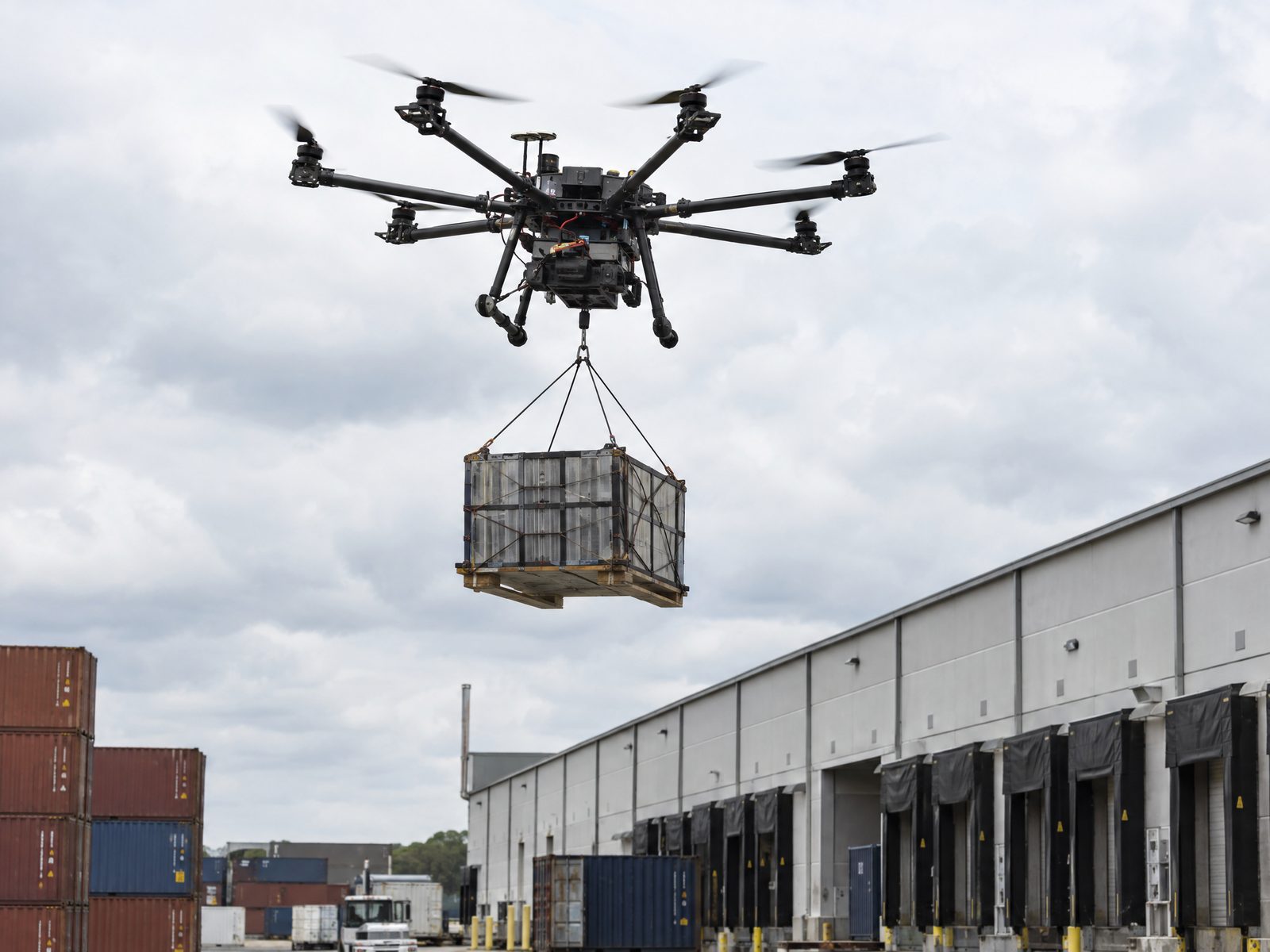 Drone photo illustrating: How to Verify a Drone Delivery Operator