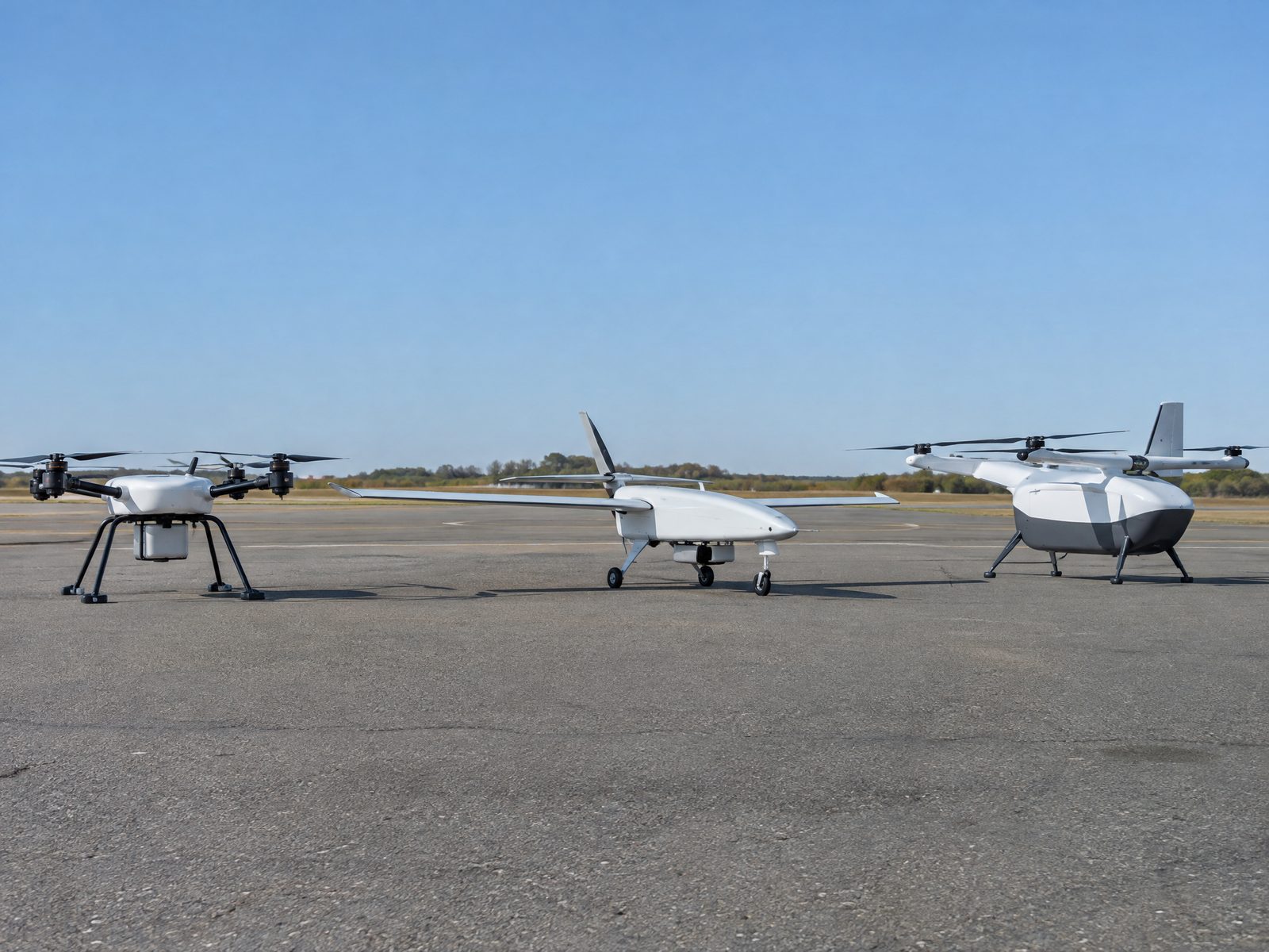 Drone photo illustrating: Part 108 BVLOS Rule: Status Tracker (Proposed)