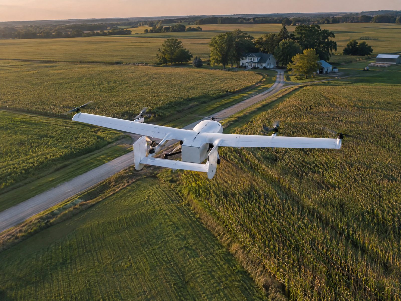 Drone photo illustrating: Drone Delivery Route Feasibility Checklist